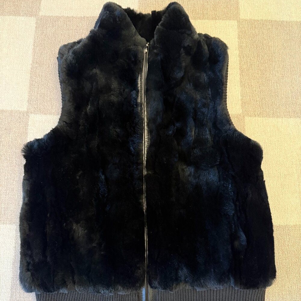 Genuine Rabbit Fur Vest